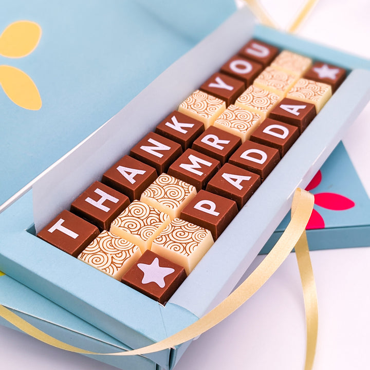 Personalised Thank You Chocolate Box for Teachers