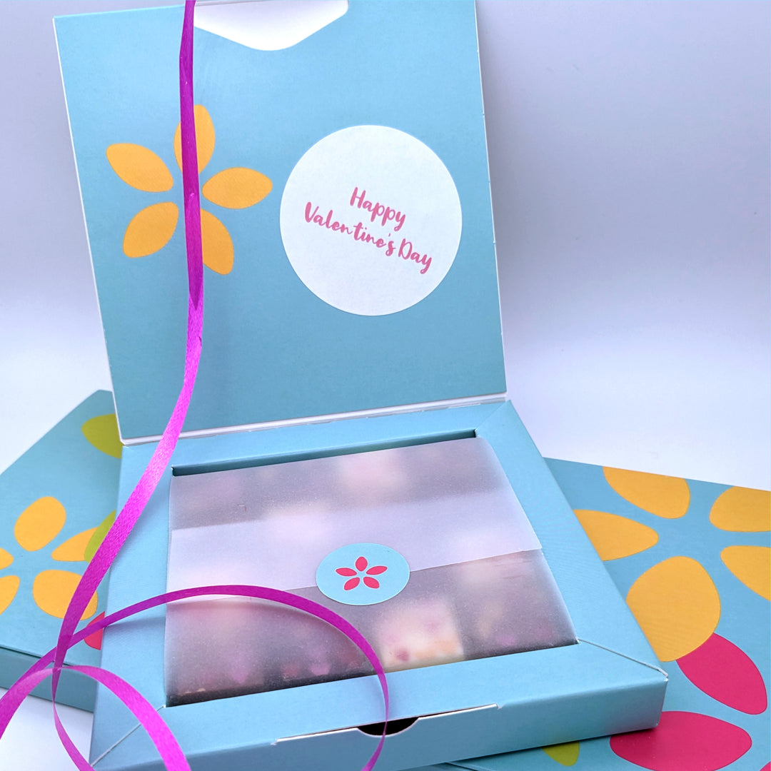 Personalised White Chocolate Heart Gift