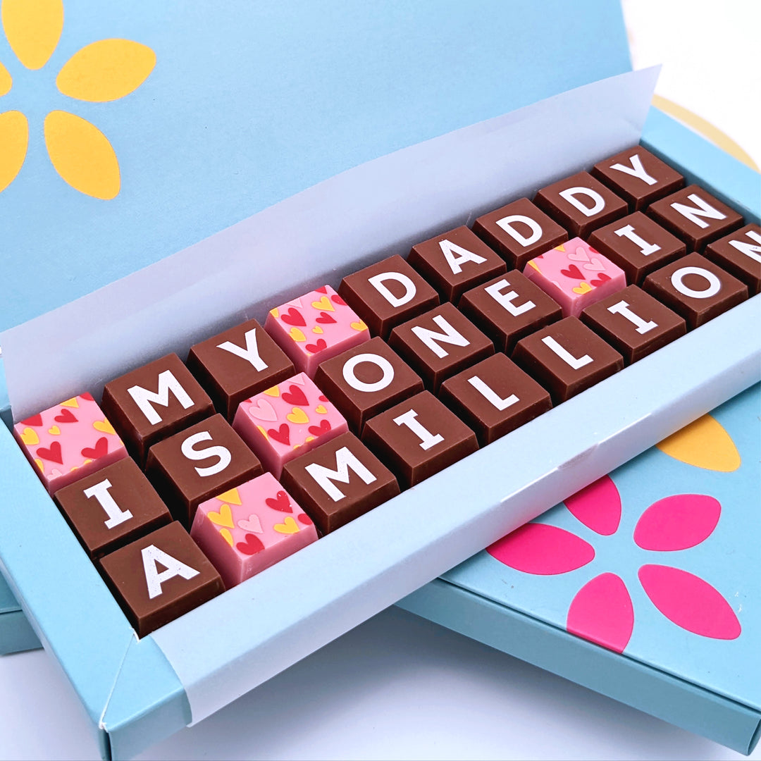 Personalised Chocolates for Dad