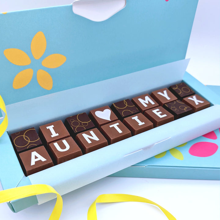 Personalised Chocolate Treat for Auntie