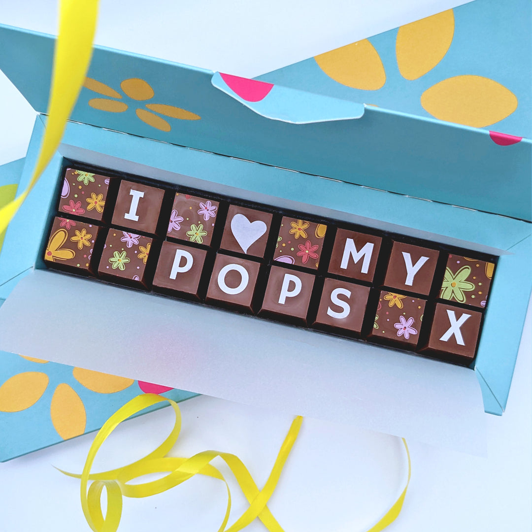 Personalised Chocolates for Grandad
