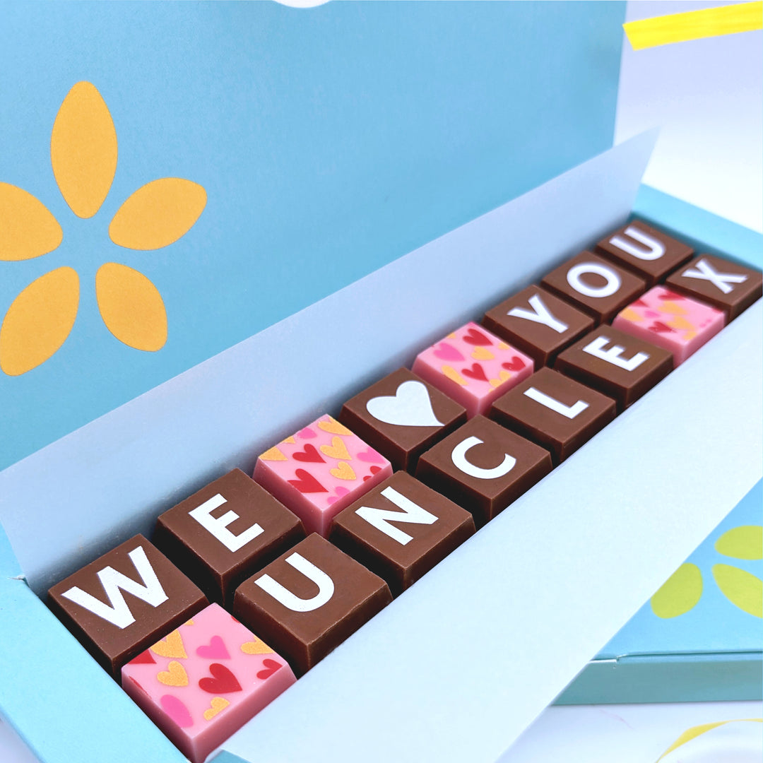 Personalised Chocolate Gift for Uncle