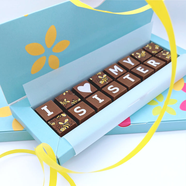 Personalised Chocolate Treat for Sisters