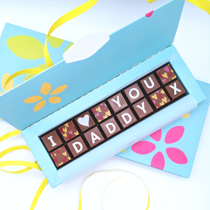 Personalised Chocolate Treat for Dad or Daddy