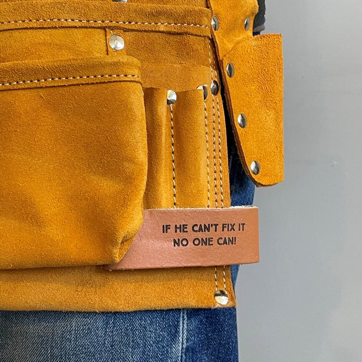 Personalised Leather Tool Belt