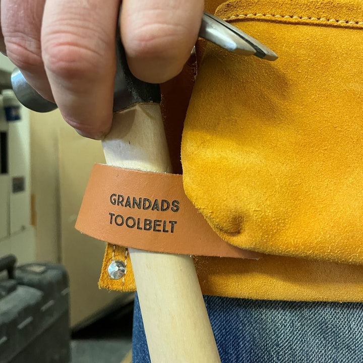 Personalised Leather Tool Belt