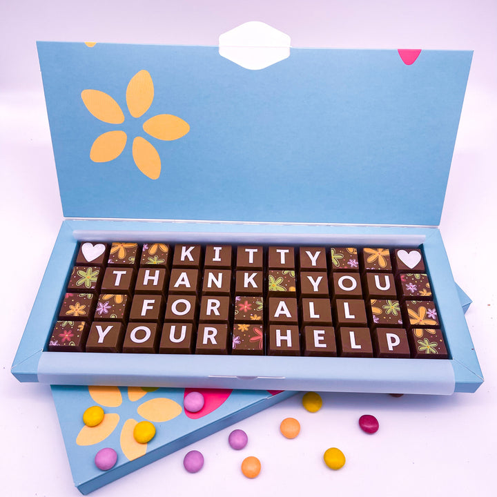 Personalised Chocolate Thank You Teacher Gift