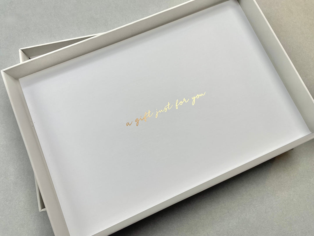 Black & Gold Stationery Set