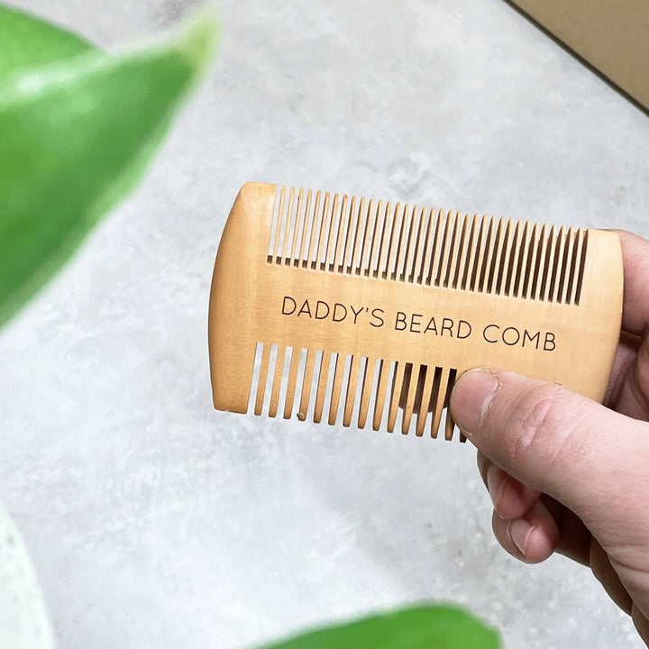Wooden Beard Comb