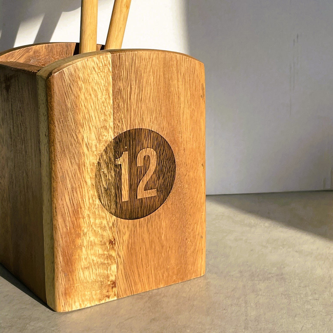 Wooden Cutlery Holder