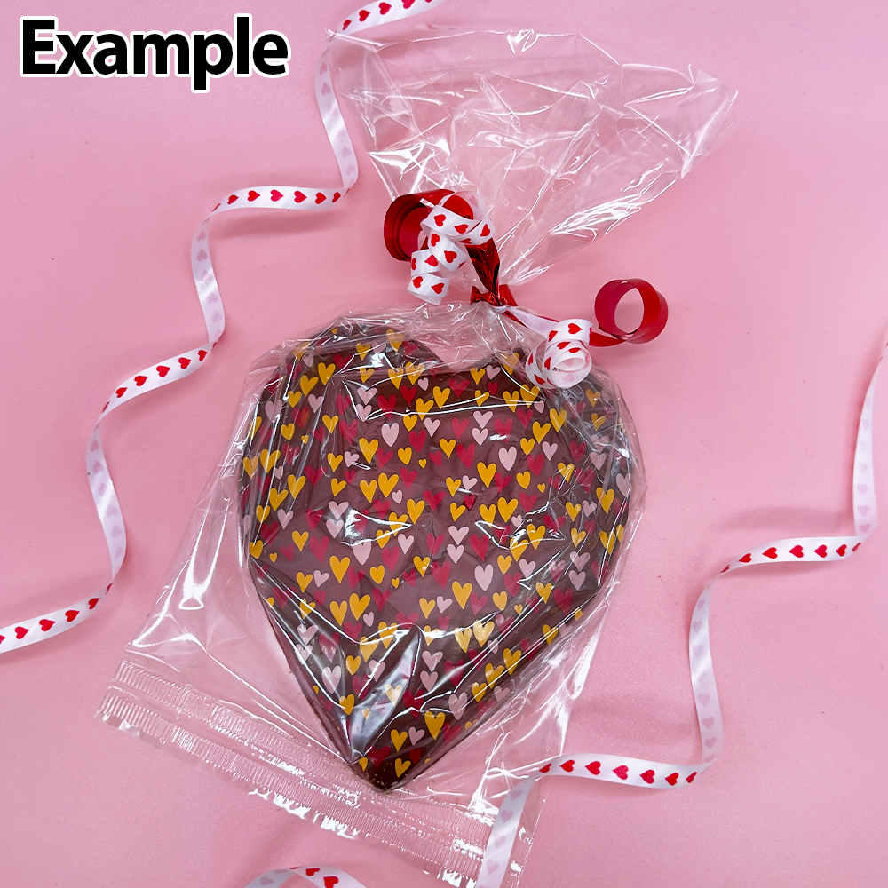 Large White Chocolate Heart Gift