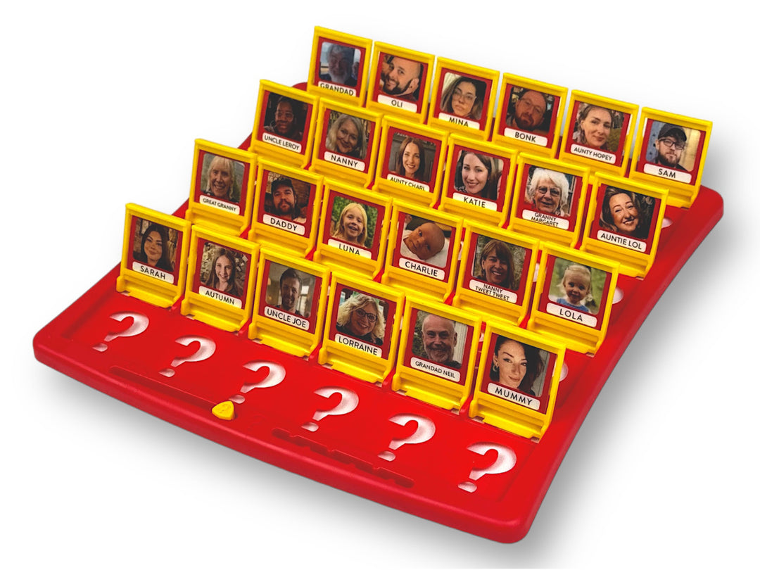 Custom Who? Board Game