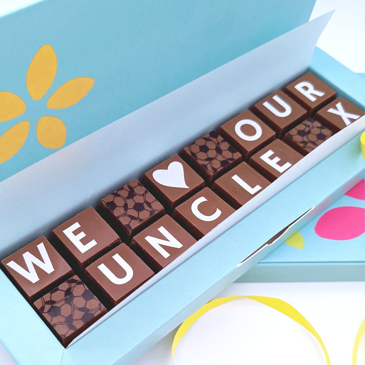 Personalised Chocolate Gift for Uncle