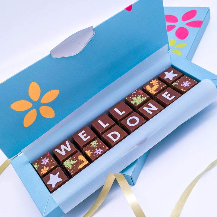 Personalised Well Done Chocolate Gift Box