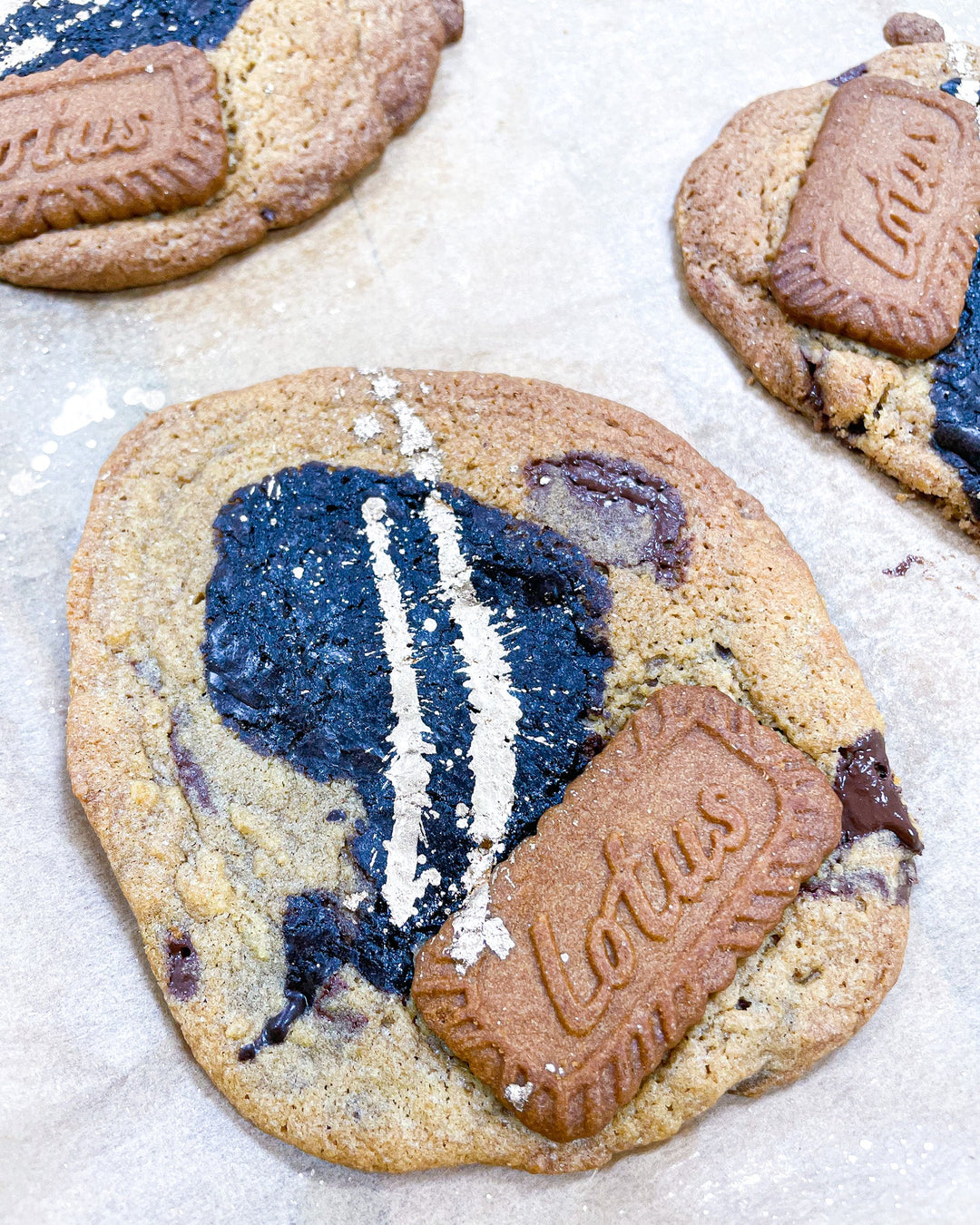 Single Crownie - Chocolate Chip Cookie with a Dark Chocolate Brownie Centre
