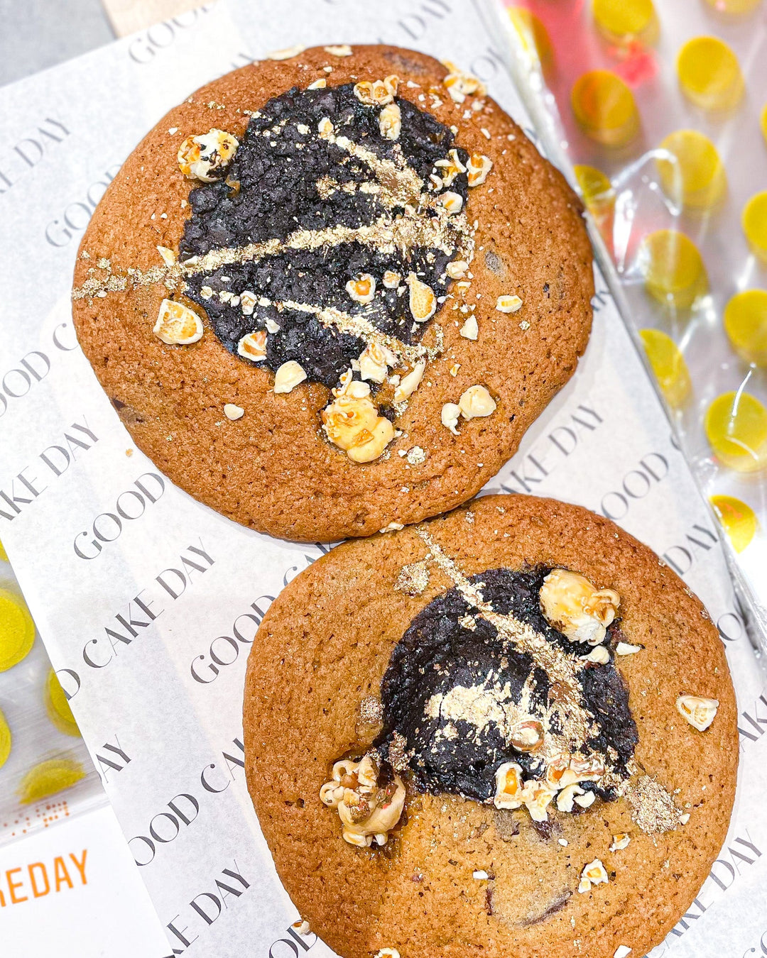 Single Crownie - Chocolate Chip Cookie with a Dark Chocolate Brownie Centre