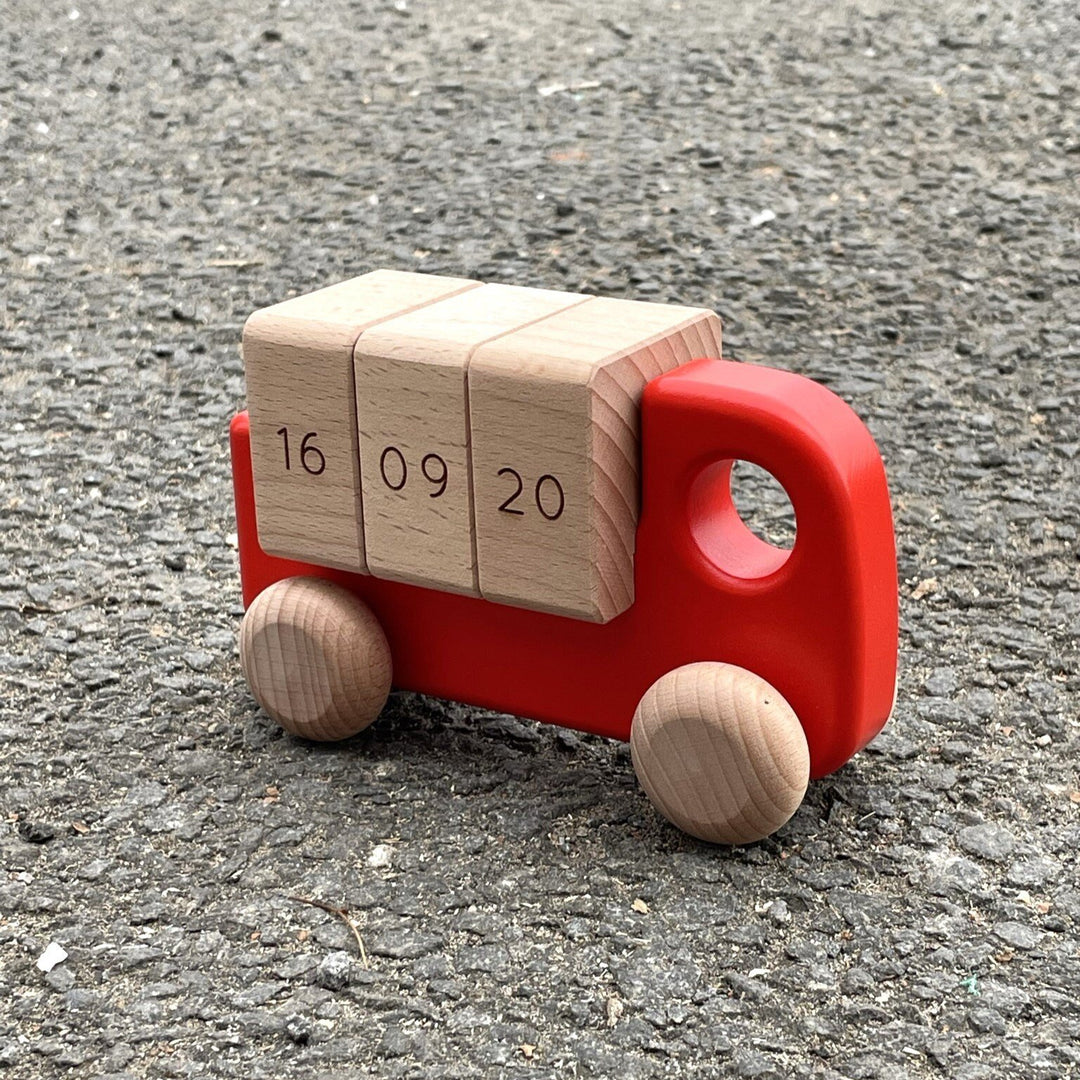 Personalised Wooden Toy Truck